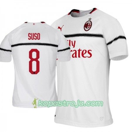 Billiga Fotbollströjor AC Milan Suso 8 Borta tröja 2018/19 Kortärmad